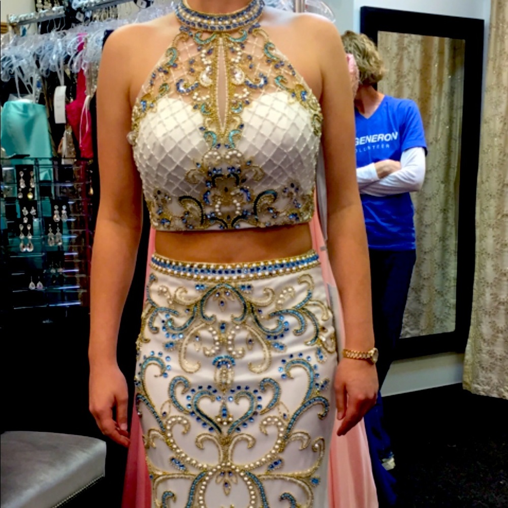 Rachel Allan prom dress. Worn once. Size 8